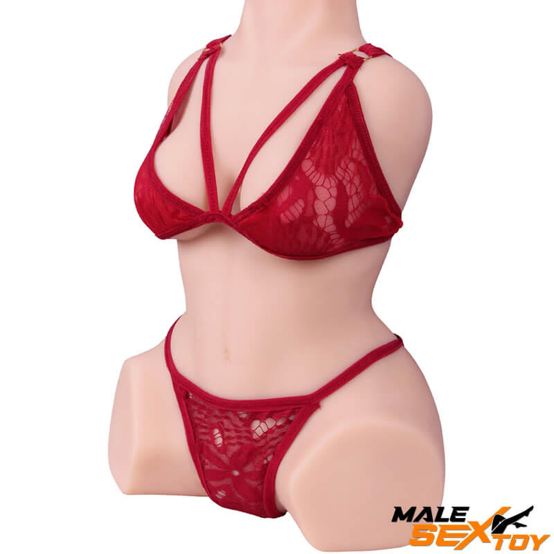 18.74lb Life Size Sex Doll Torso With Skeleton For Breasts Fucking Male sex toy