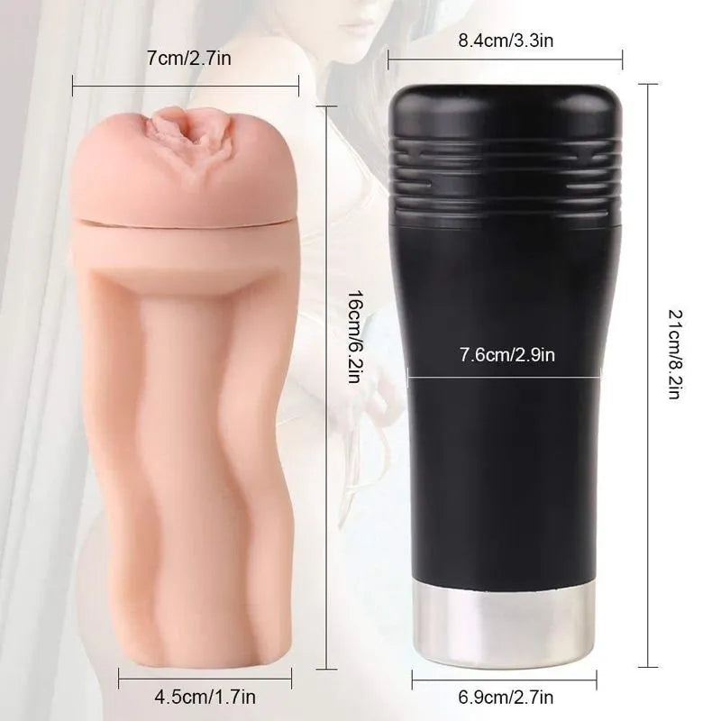 Real Feeling Lifelike Waterproof Men Masturbator Stroker Sex Toy Male sex toy