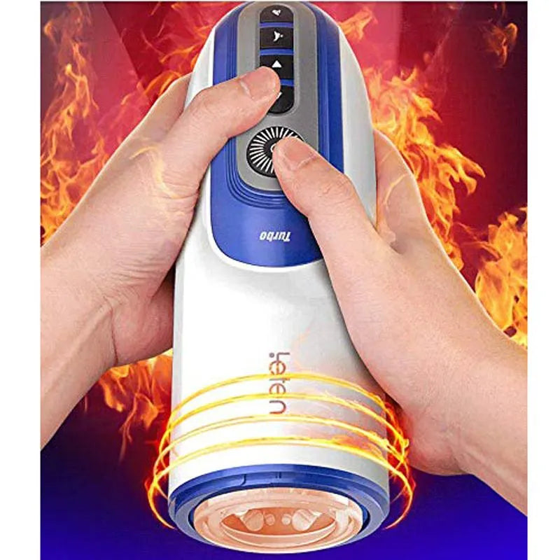 Leten Heating Voice Vibrating Thrusting Male Masturbator Male sex toy