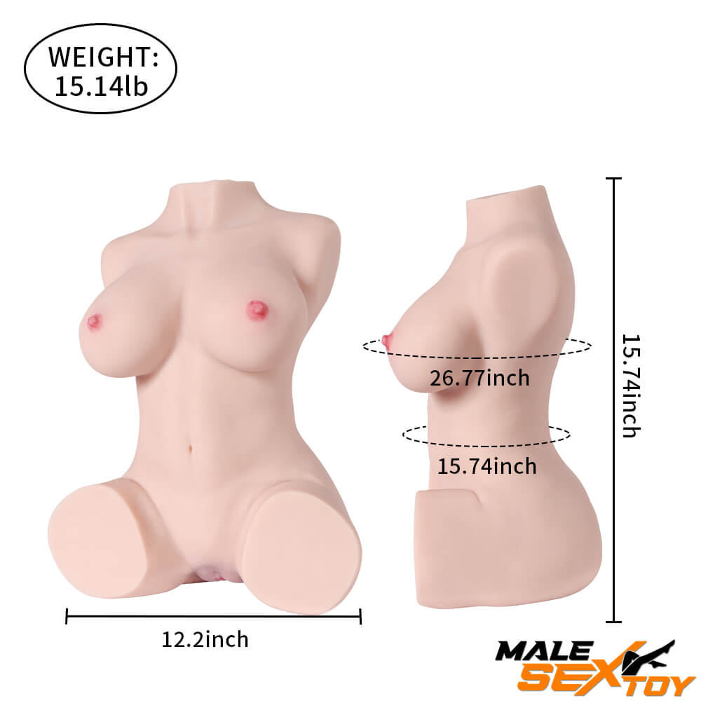 15.14lb High Quality Realistic Life Size Sex Doll Torso For Men Male sex toy