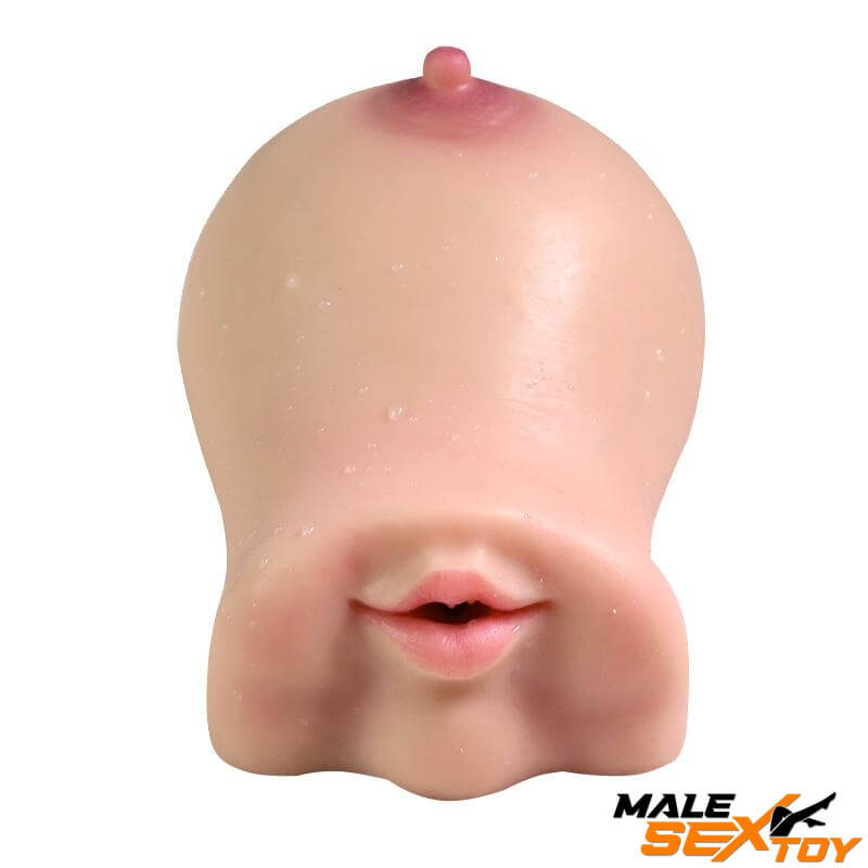 3in1 Double Heads Breast Masturbator Blowjob Pussy Sex Toy Male sex toy