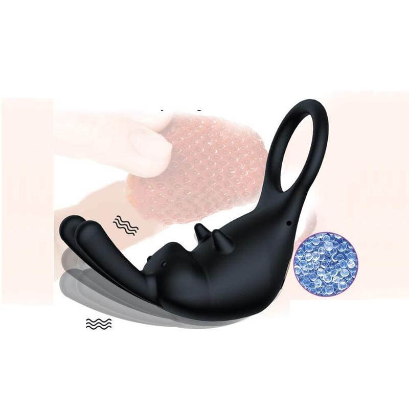 Ten Vibrating Modes Top Quality Remote Cock Ring For Men Male sex toy