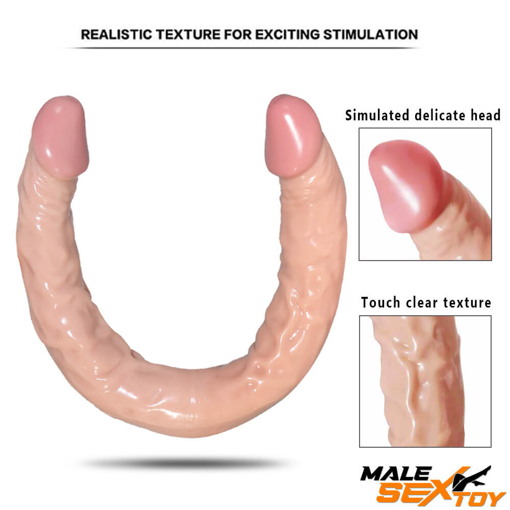 16.5in Long Dual Heads Dildo For Men Masturbation Male sex toy