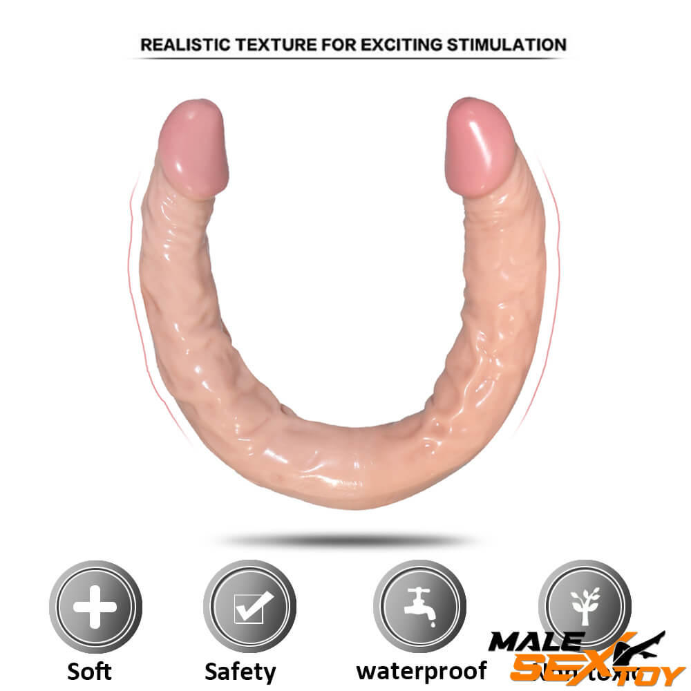 16.5in Long Dual Heads Dildo For Men Masturbation Male sex toy
