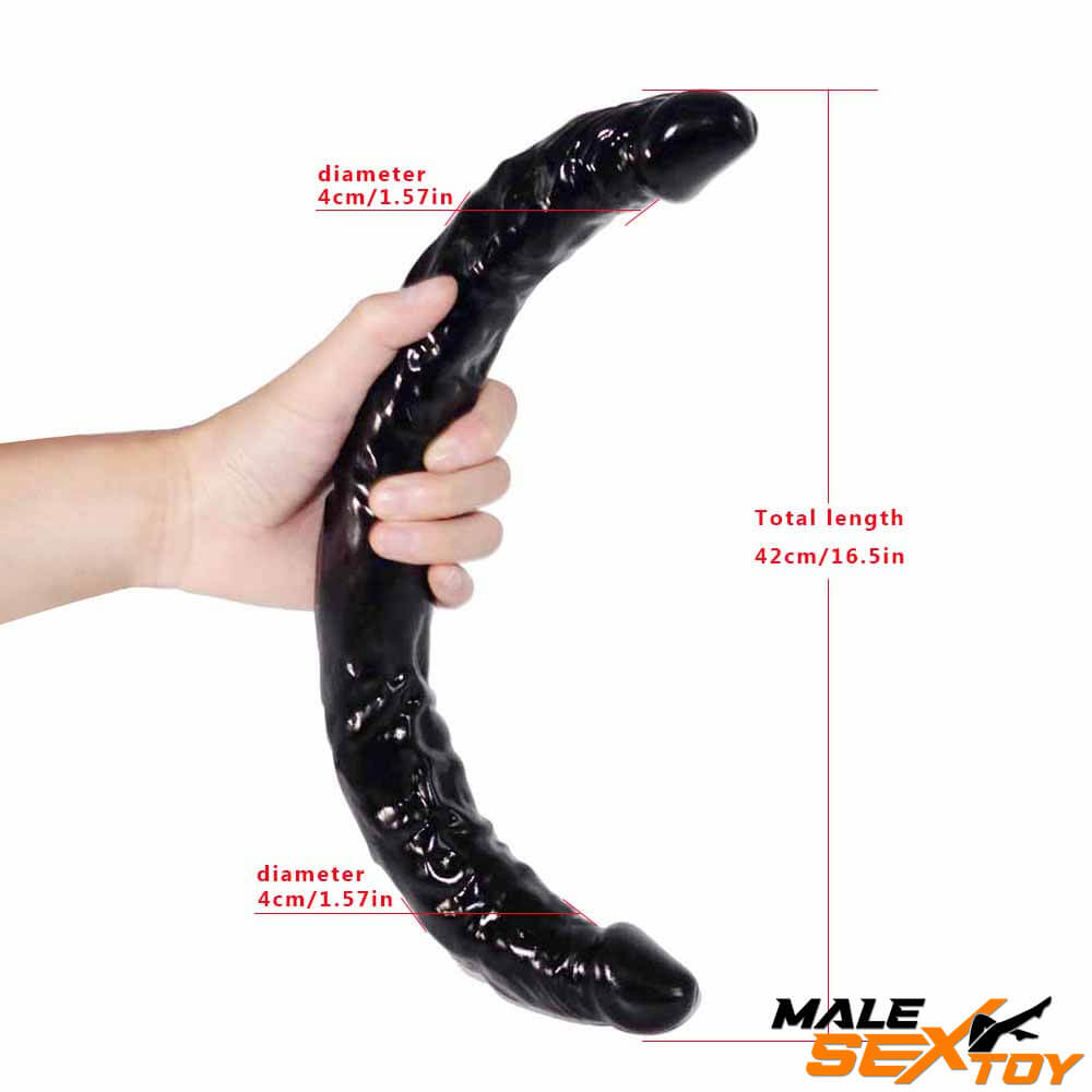 16.5in Long Dual Heads Dildo For Men Masturbation Male sex toy