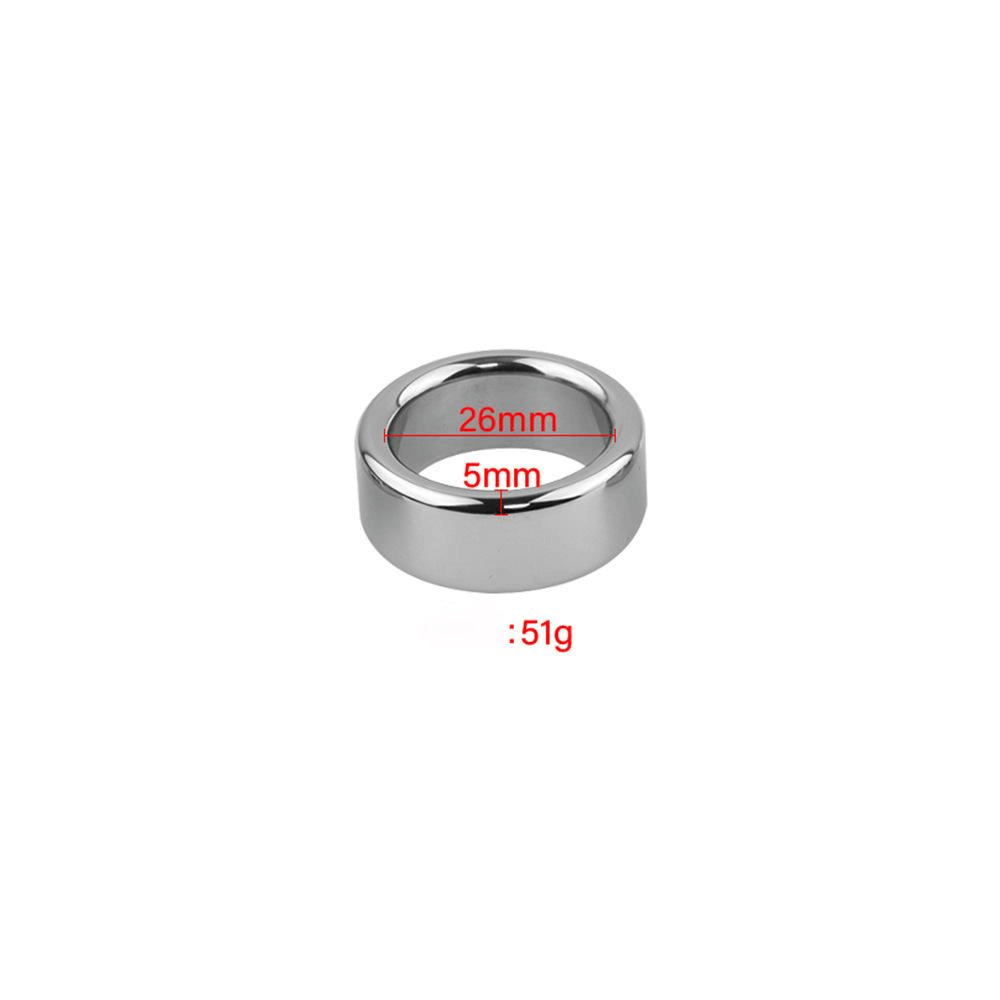 5mm Thick Stainless Steel Men Penis Ring Metal Sex Toy Male sex toy