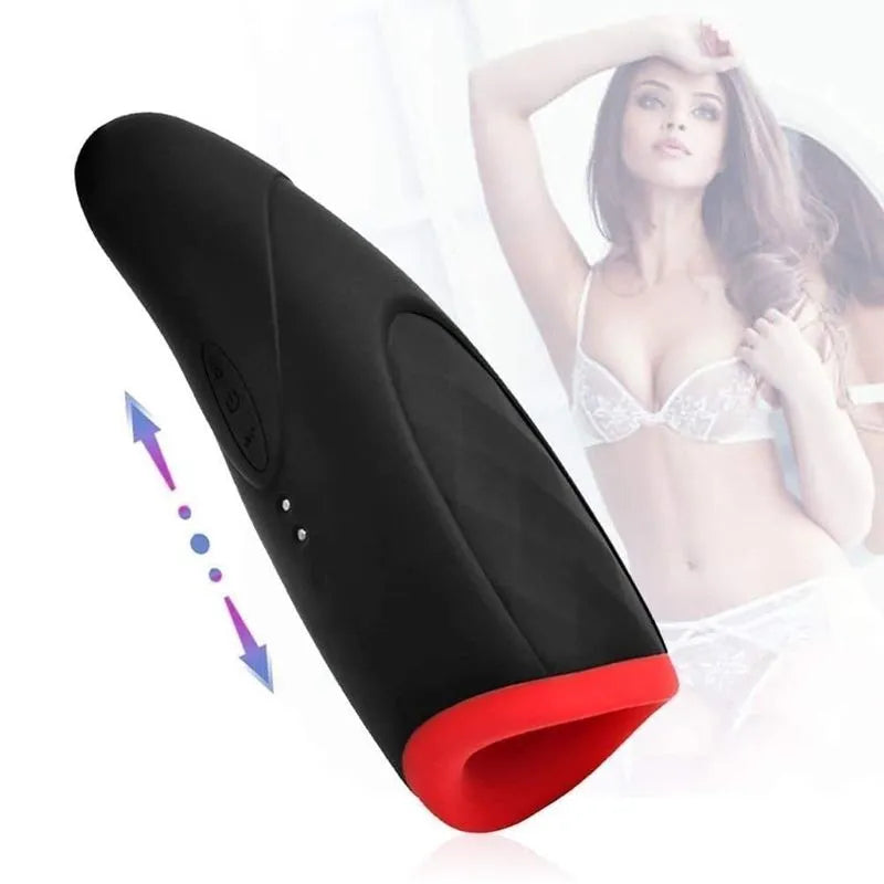 Waterproof Oral Blowjob Sex Toy Vibrating Auto Male Masturbator Male sex toy