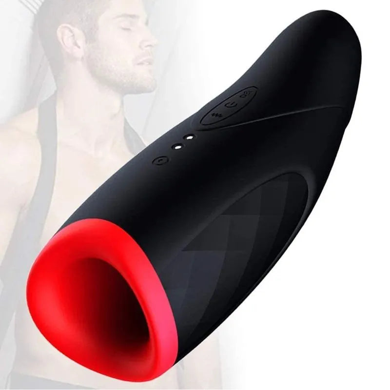Waterproof Oral Blowjob Sex Toy Vibrating Auto Male Masturbator Male sex toy