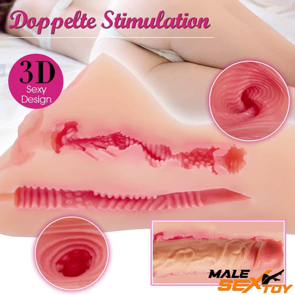 3D Lifelike Vagina Realistic Pussy Sex Toy For Anal Masturbator Male sex toy