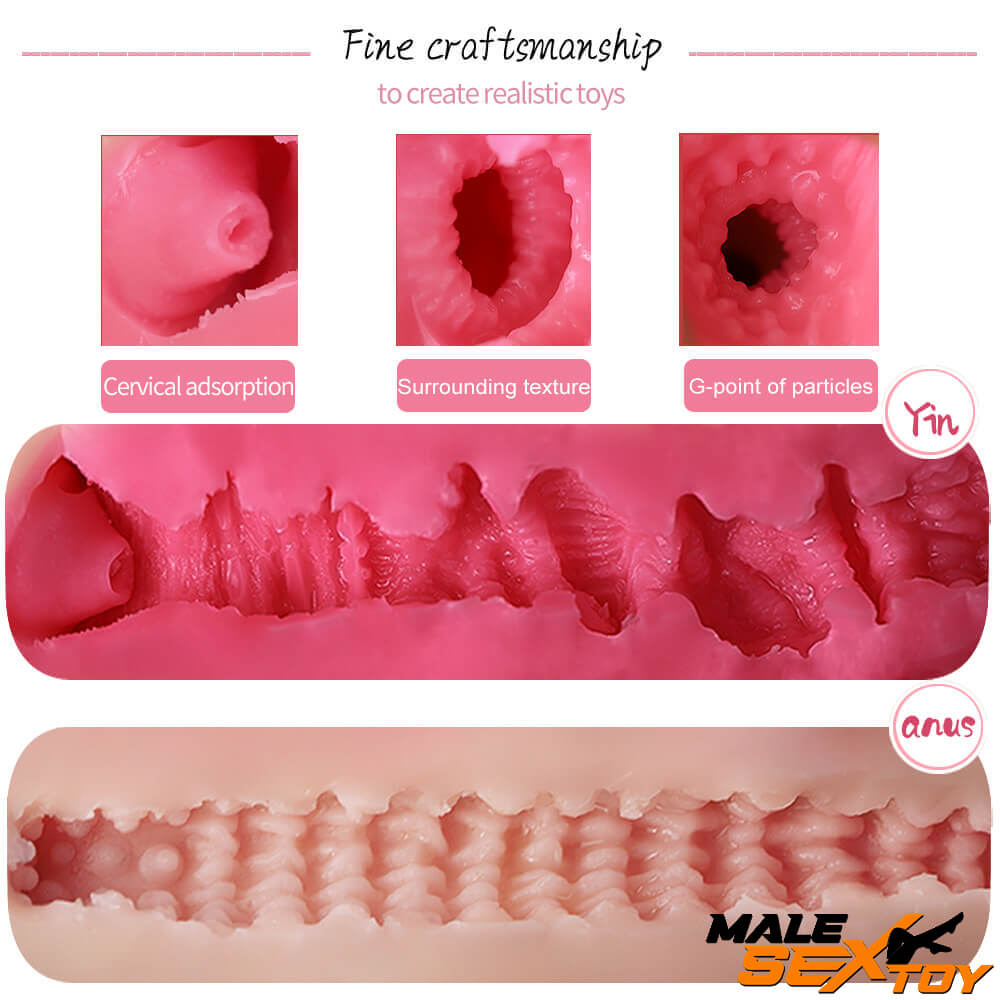 15lb Sex Toy Torso Masturbator With Sweet Pussy And Ass Male sex toy