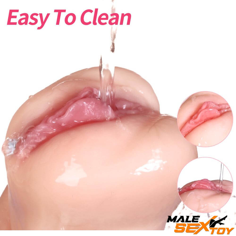 Soft Silicone Deep Throat Pocket Pussy Sex Toy Male Masturbator Male sex toy