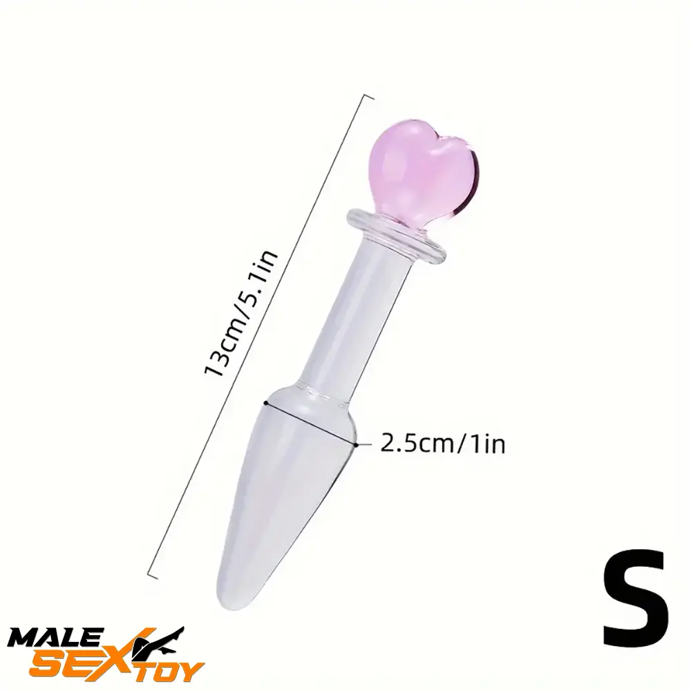 5.1in 6.5in 7.7in 7.9in Glass Crystal Dildo For Female Love Pleasure Male Sex Toy