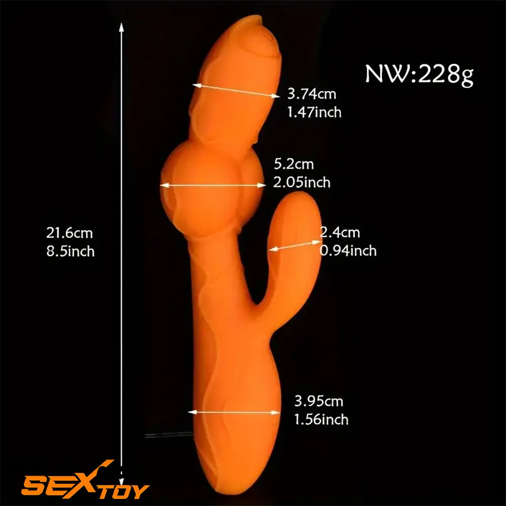 8.5in Silicone Soft Big Dildo For Women Men G-Spot Vaginal Loving Male Sex Toy
