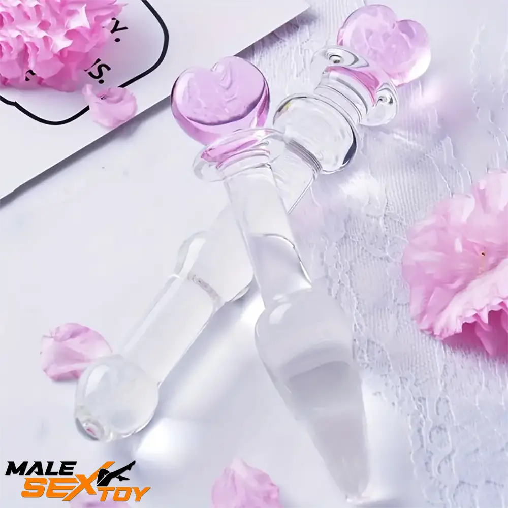 5.1in 6.5in 7.7in 7.9in Glass Crystal Dildo For Female Love Pleasure Male Sex Toy