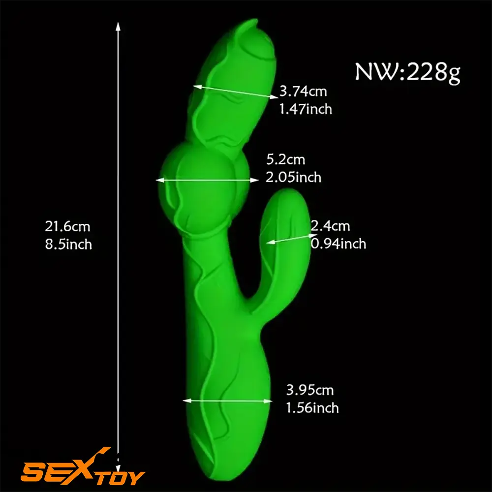 8.5in Silicone Soft Big Dildo For Women Men G-Spot Vaginal Loving Male Sex Toy