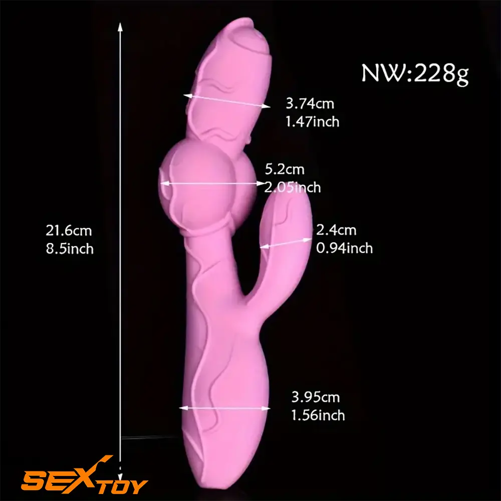 8.5in Silicone Soft Big Dildo For Women Men G-Spot Vaginal Loving Male Sex Toy