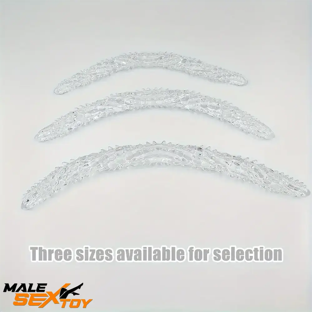 14.8in 18.7in 22.6in Clear Long Dual Heads Huge Spiked Female Dildo Male Sex Toy