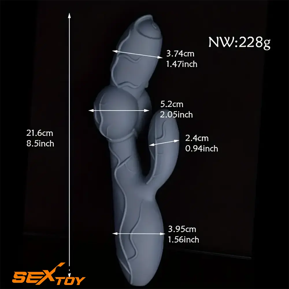 8.5in Silicone Soft Big Dildo For Women Men G-Spot Vaginal Loving Male Sex Toy