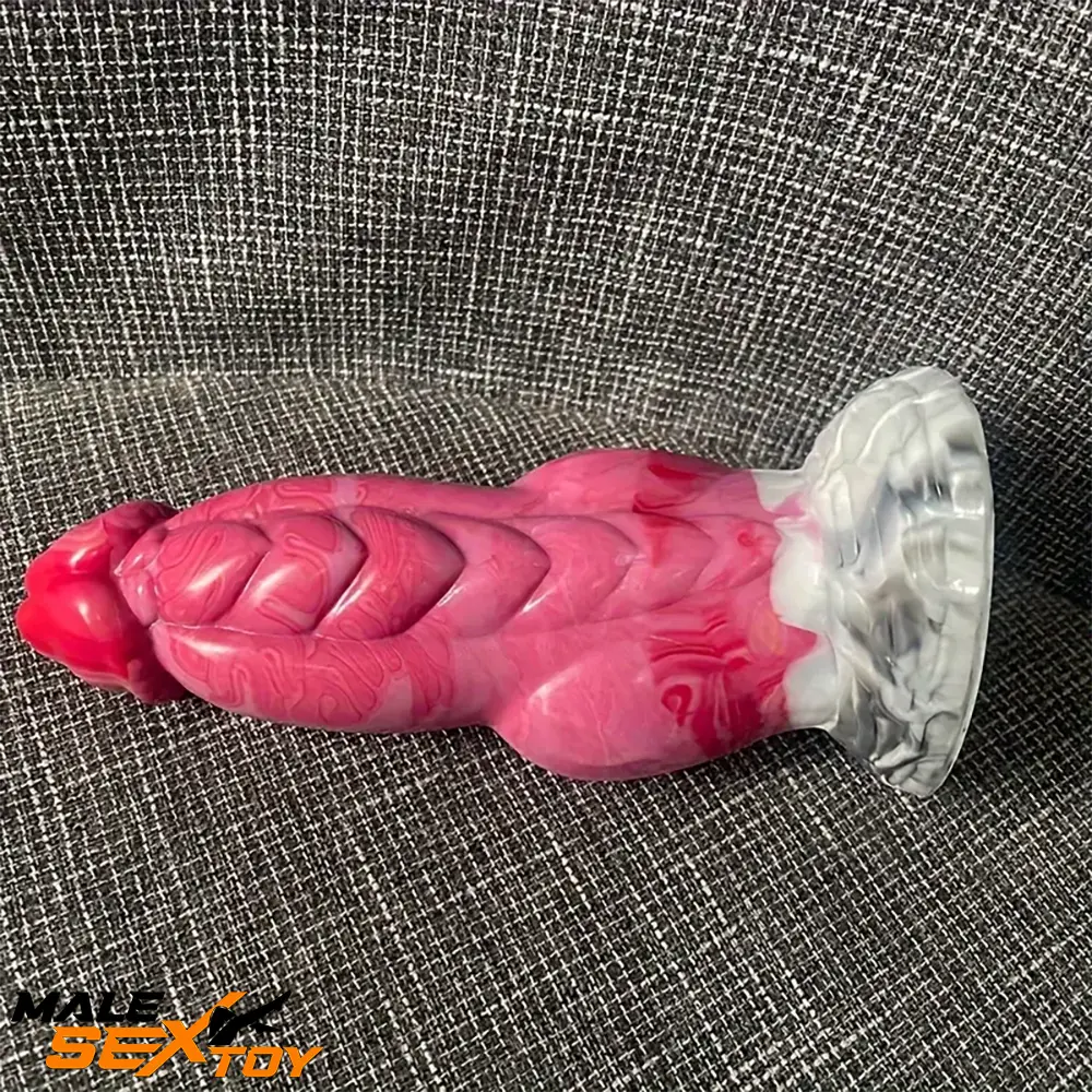 7.67in Fantasy Monster Silicone Soft Dildo For Female With Big Knot Male Sex Toy