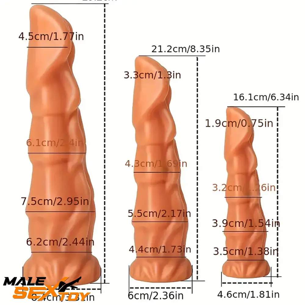6.34in 8.35in 11.5in Fantasy Horse Cock Dildo For Women G Spot Love Male Sex Toy