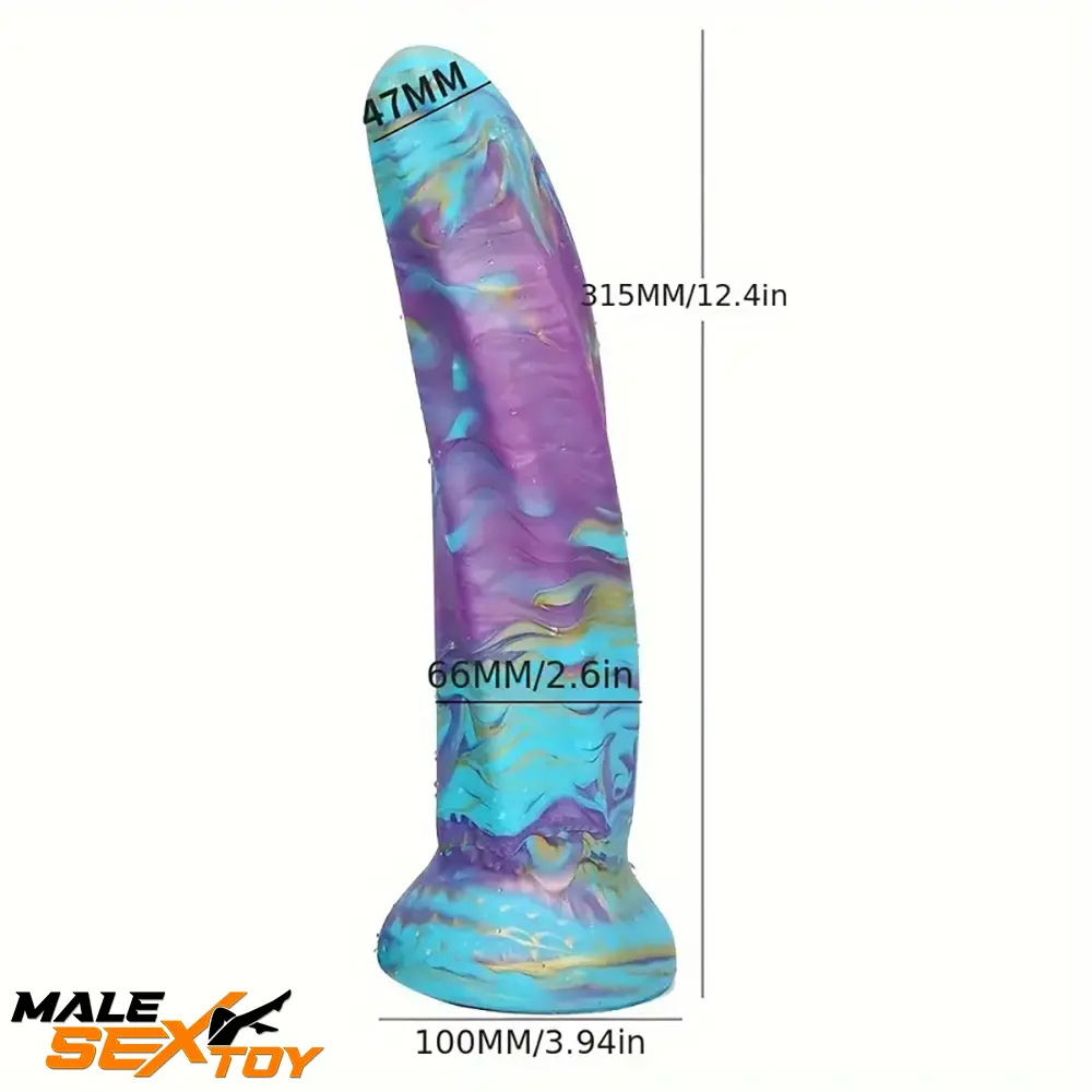 6.69in 9.65in 12.4in Silicone Soft Big Monster Dildo For Women Men Male Sex Toy