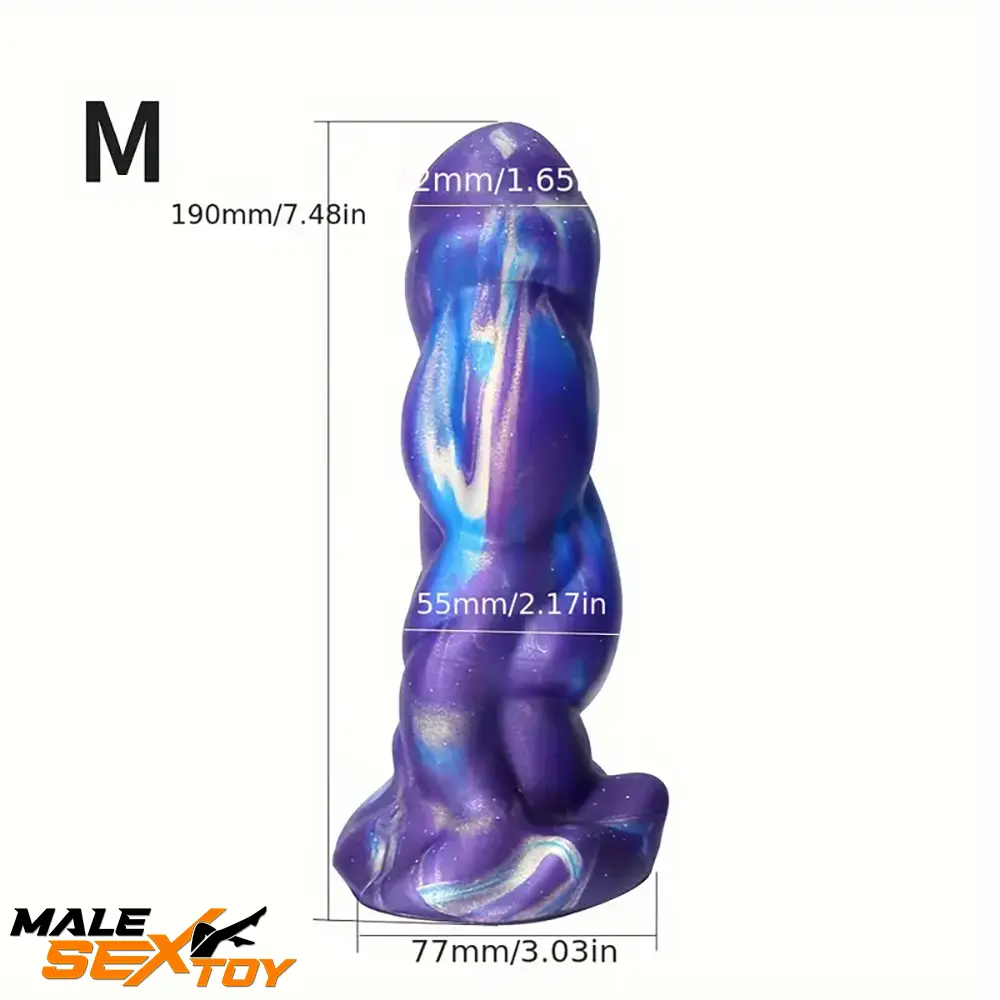 5.43in 7.48in 9.25in Lifelike Silicone Soft Monster Dildo For Expansion Male Sex Toy