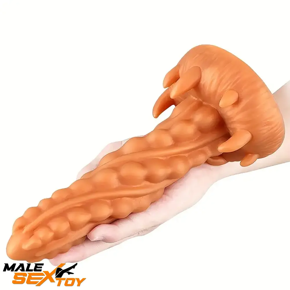 7.48in Lifelike Silicone Soft Jellyfish Monster Dildo For Anal Sex Toy Male Sex Toy
