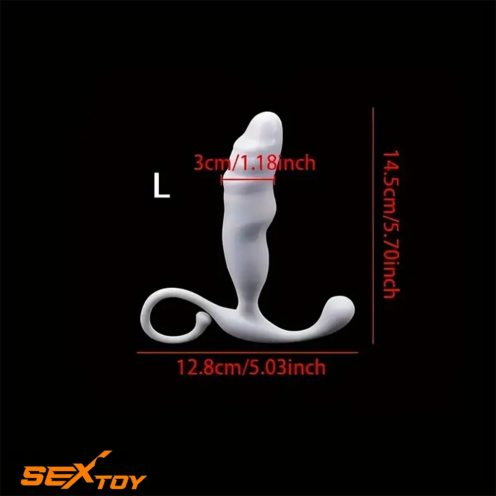 4.64in 5.27in 5.7in Unisex Soft Female Dildo For Anal Vaginal Simulation Male Sex Toy