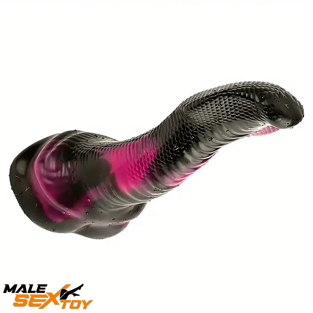 9.45in 11.8in Fantasy Animal Snake Cock Silicone Soft Dildo For Clit Male Sex Toy