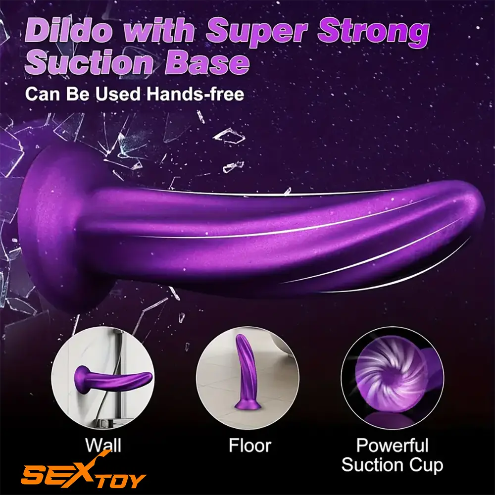 6.69in Spiral Fantasy Silicone Soft Dildo For Women G Spot Love Toy Male Sex Toy