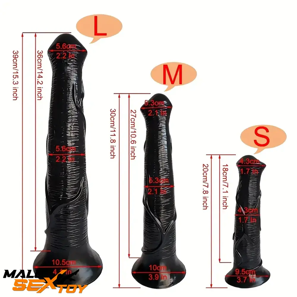 7.8in 11.8in 15.3in Animal Horse Cock Large Dildo For Women G Spot Male Sex Toy