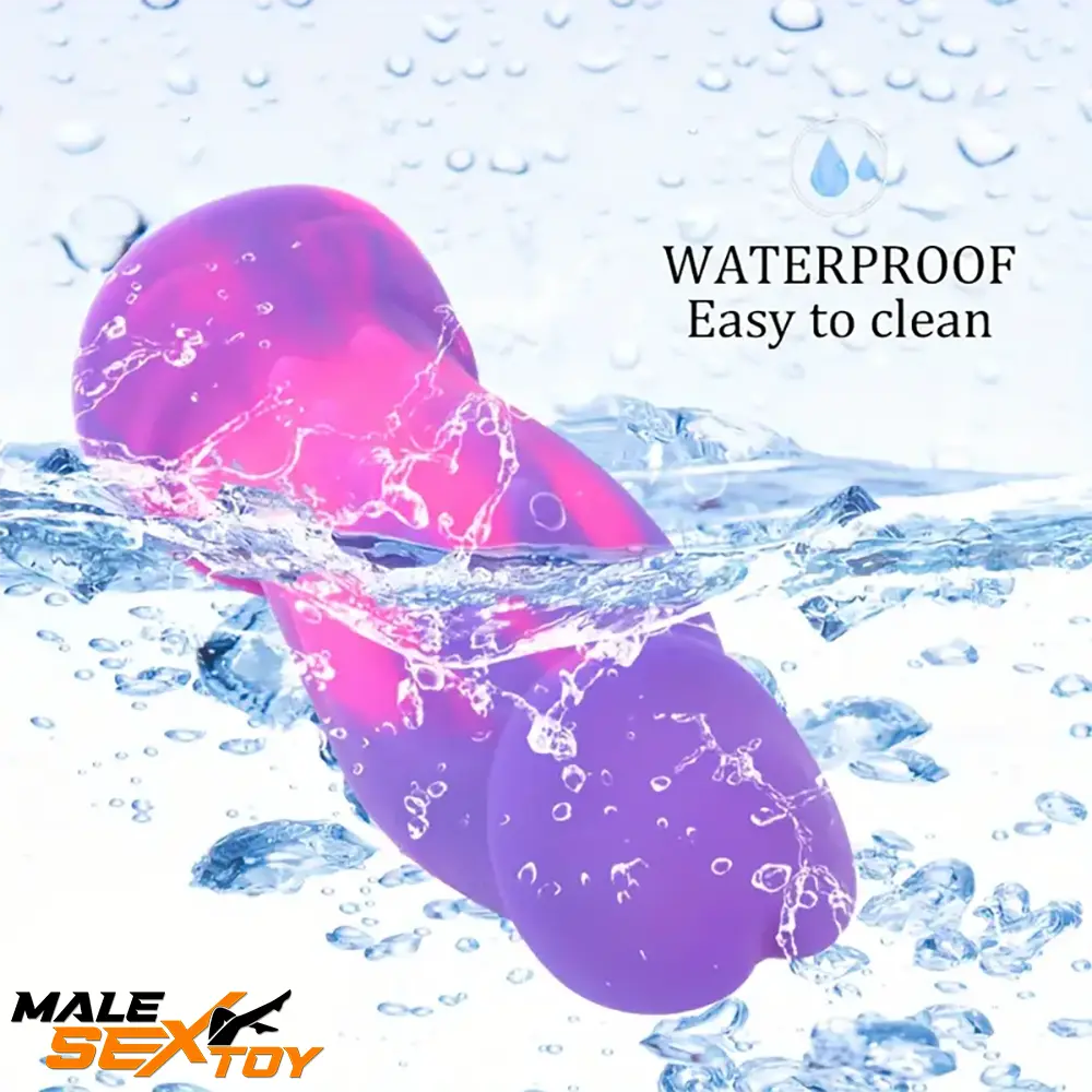 6.89in Body Safe Silicone Soft Odd Dildo For Women Men Suction Cup Male Sex Toy