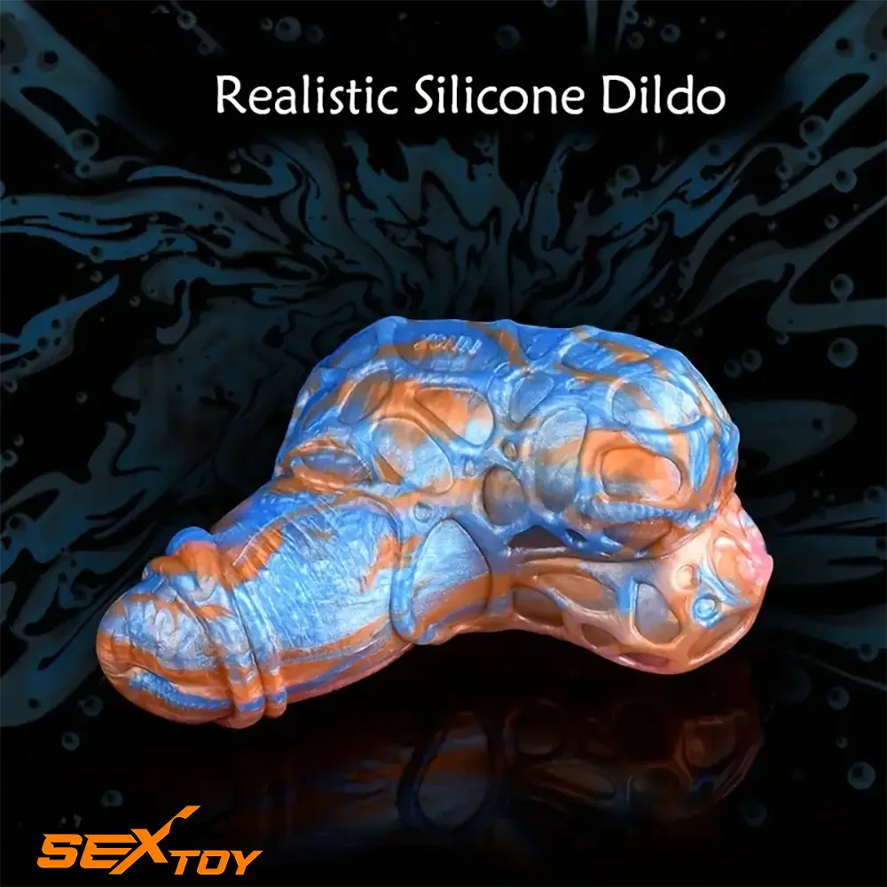 4.1in Unisex Small Monster Silicone Soft Dildo For Prostate Massage Male Sex Toy