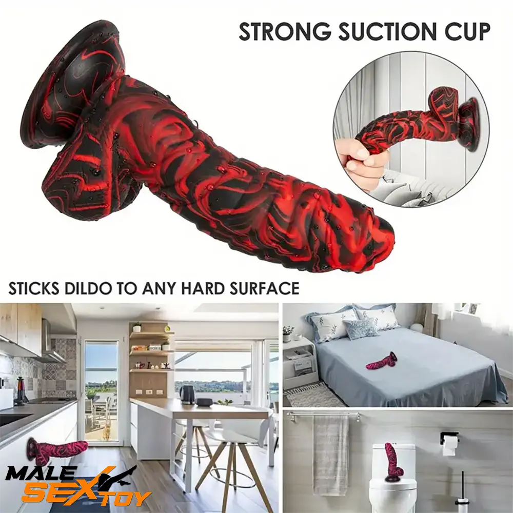 6.88in 8.66in Body Safe Silicone Soft Dinosaur Dildo For Women Female Male Sex Toy