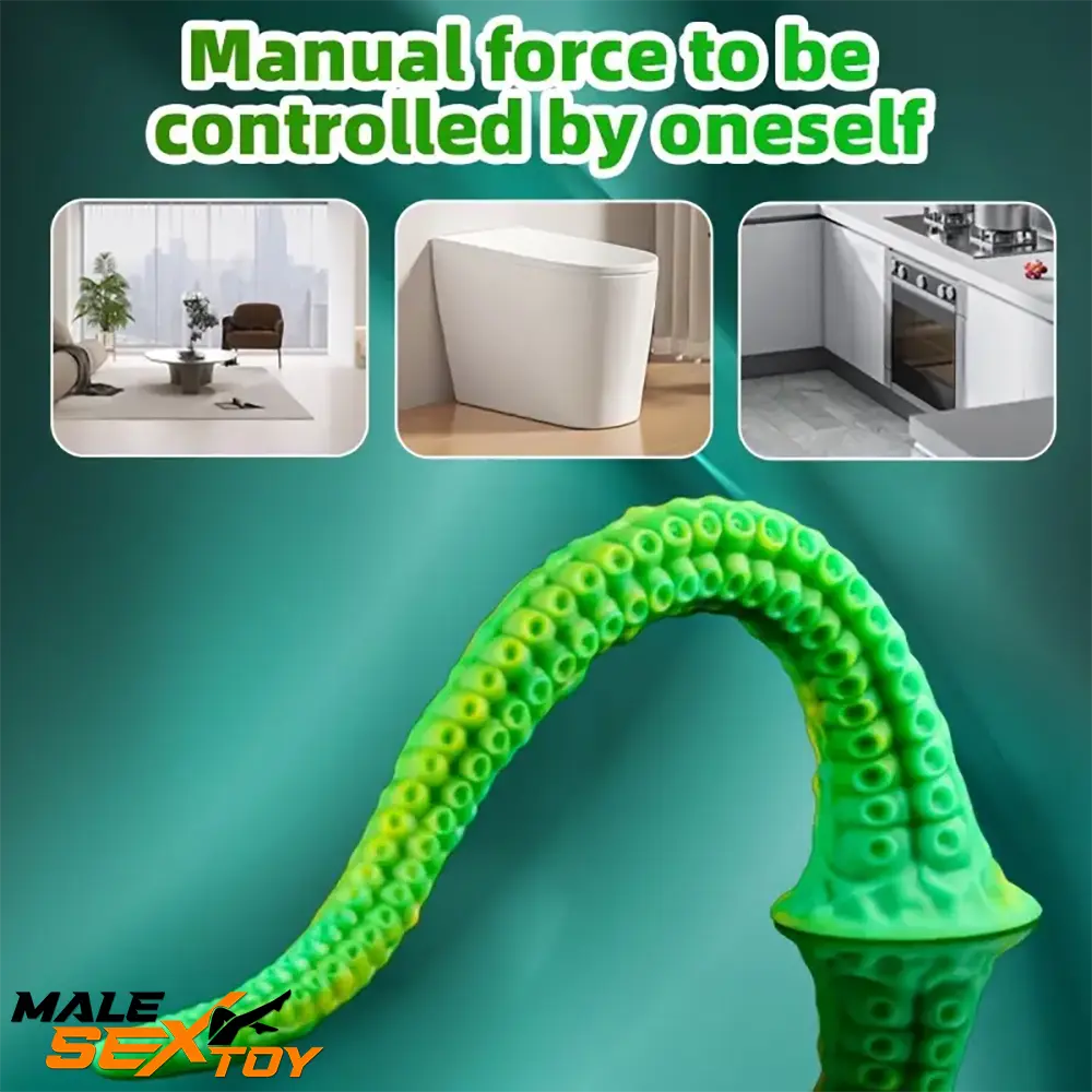 14.17in 17.7in 22.04in Alienophallos Octopus Silicone Soft Big Dildo Male Sex Toy