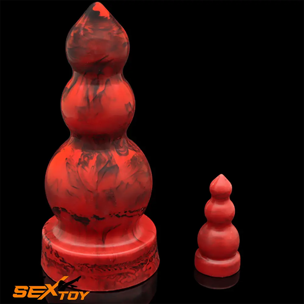 4.13in 7.09in 8.27in 11.02in Fantasy Silicone Soft Penis Butt Plug Dildo Male Sex Toy