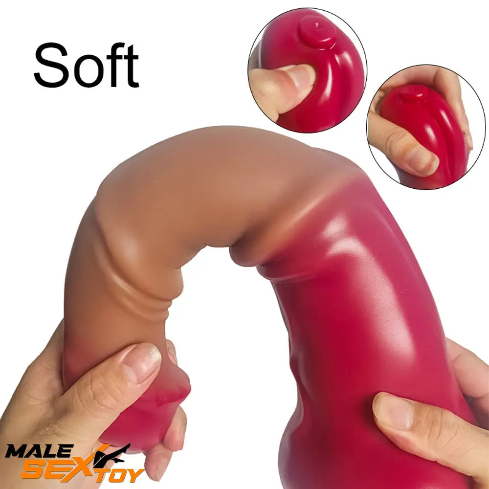 10in 11.81in 13.39in 14.57in Silicone Soft Huge Long Horse Female Dildo Male Sex Toy