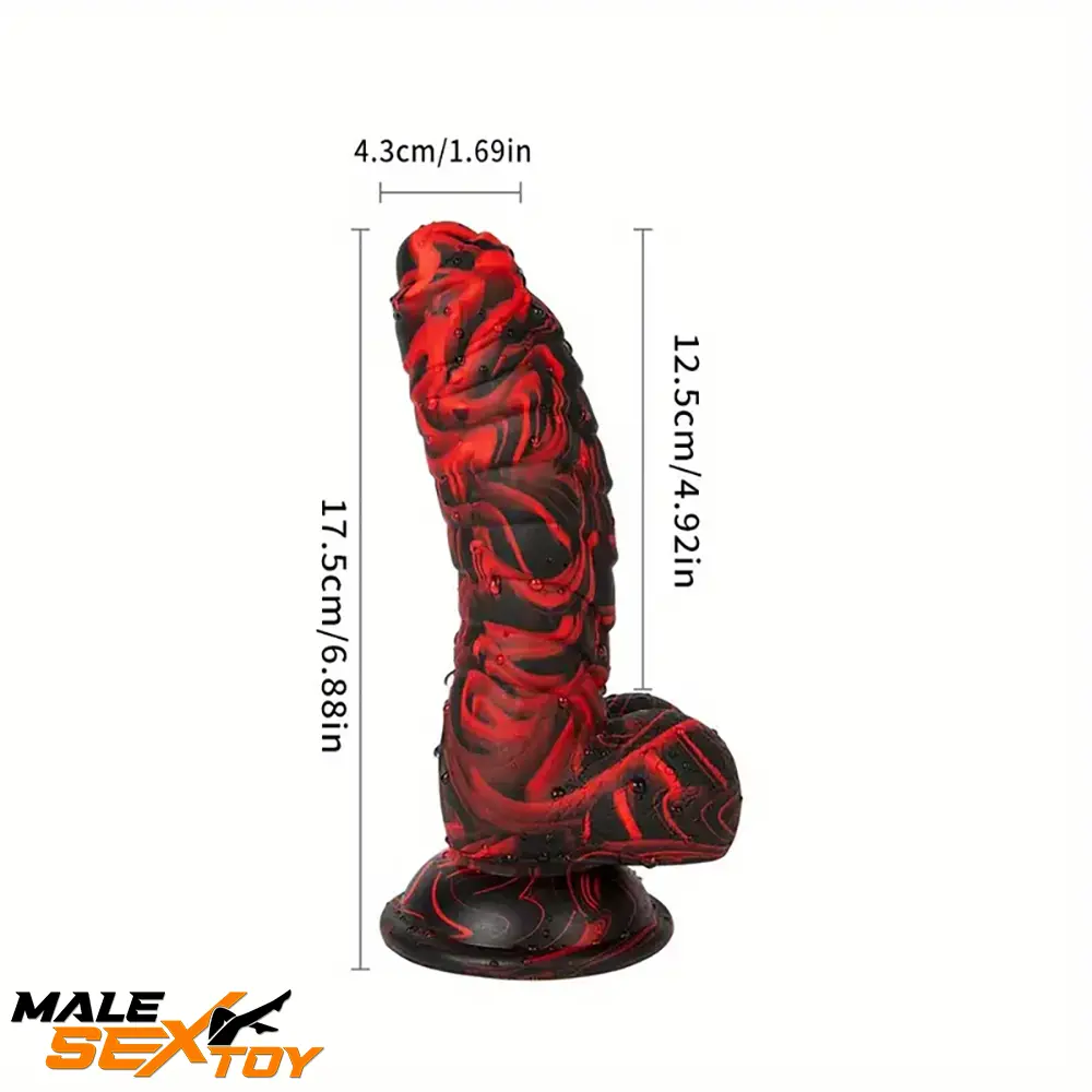6.88in 8.66in Body Safe Silicone Soft Dinosaur Dildo For Women Female Male Sex Toy