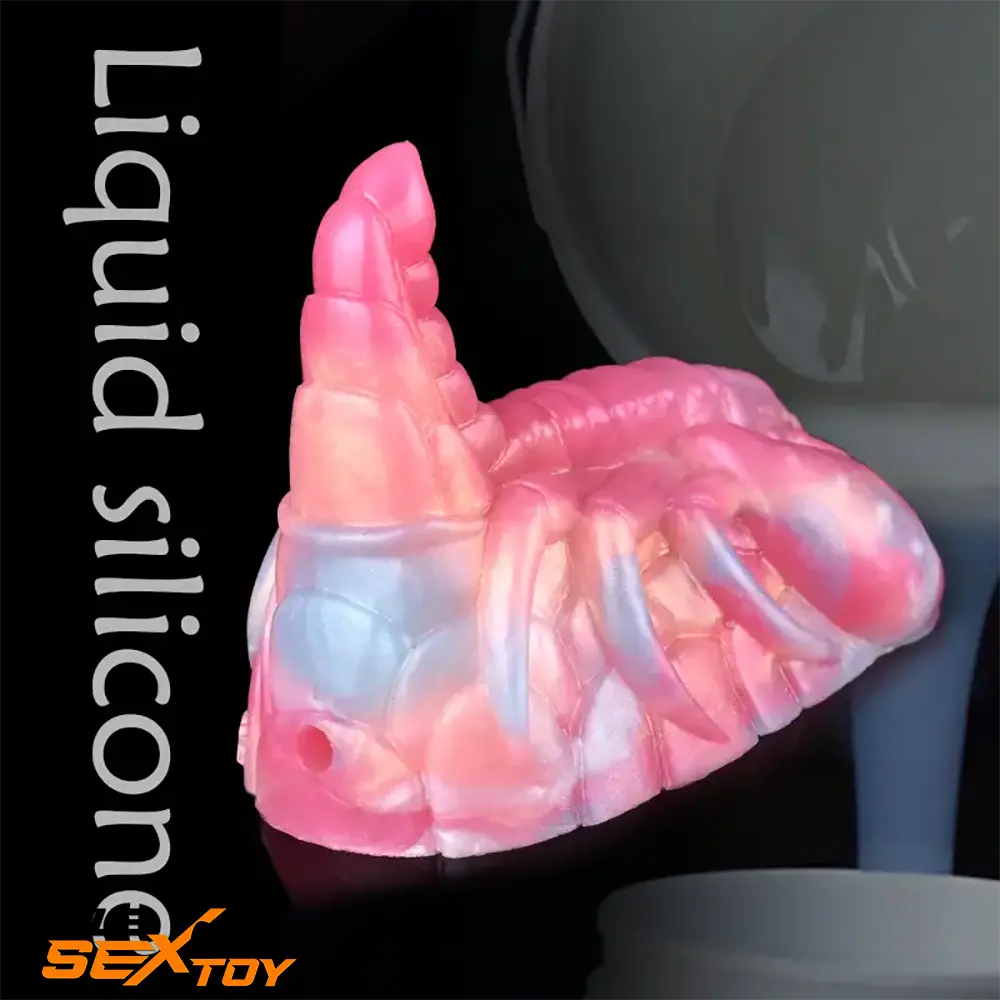 3.54in Animal Small Scorpion Style Silicone Soft Cock Dildo For Anus Male Sex Toy