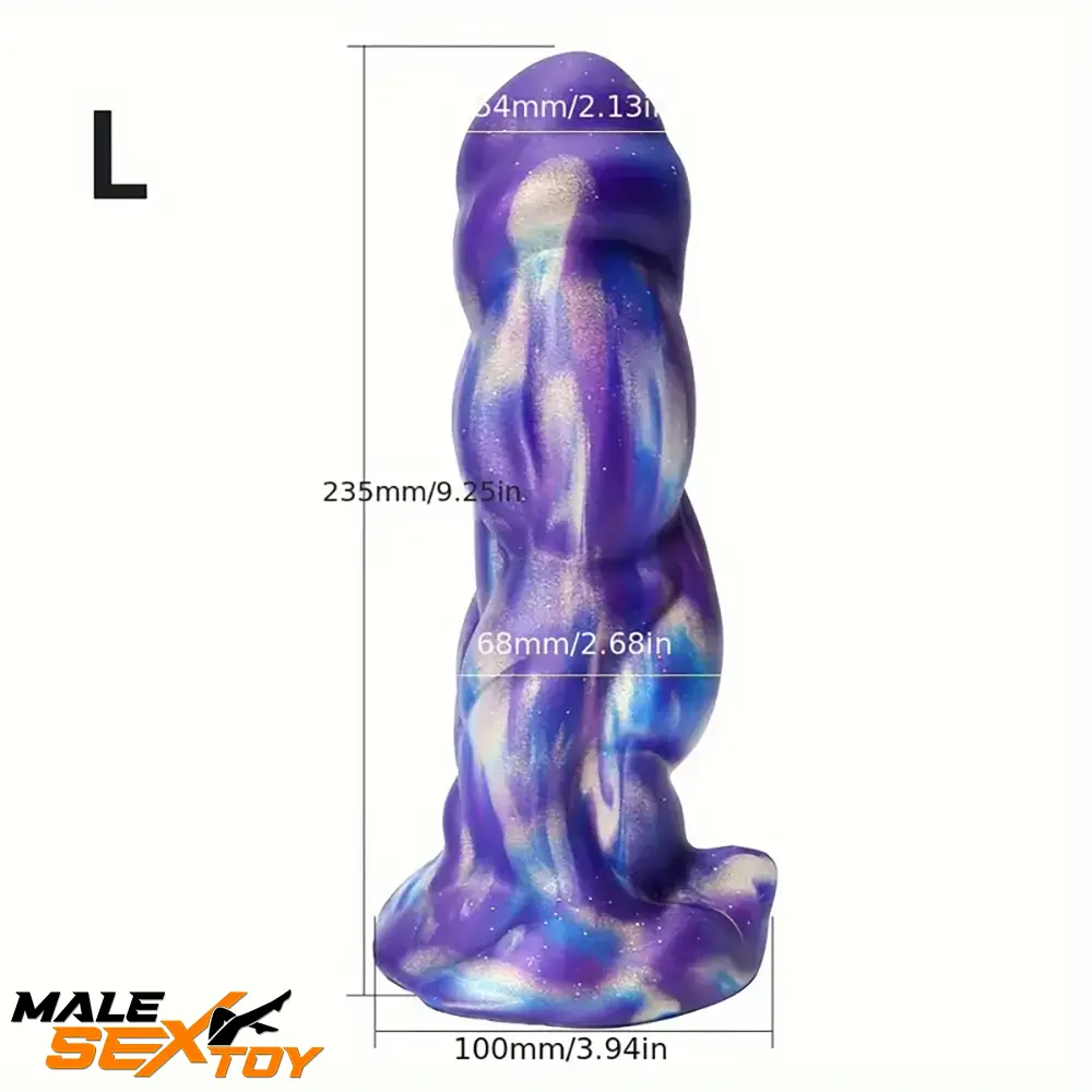 5.43in 7.48in 9.25in Lifelike Silicone Soft Monster Dildo For Expansion Male Sex Toy
