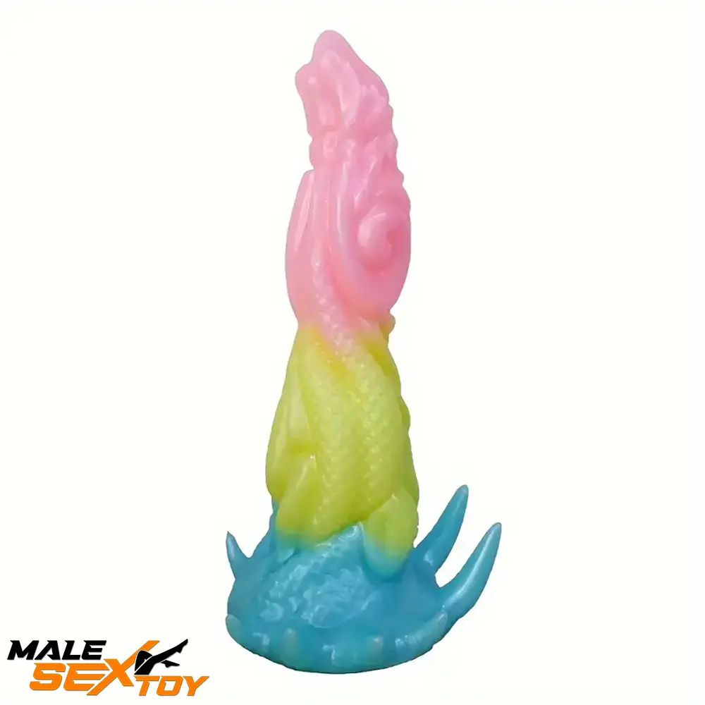 9.06in Silicone Dragon Big Soft Dildo For G-Spot Anal Female Sex Male Sex Toy