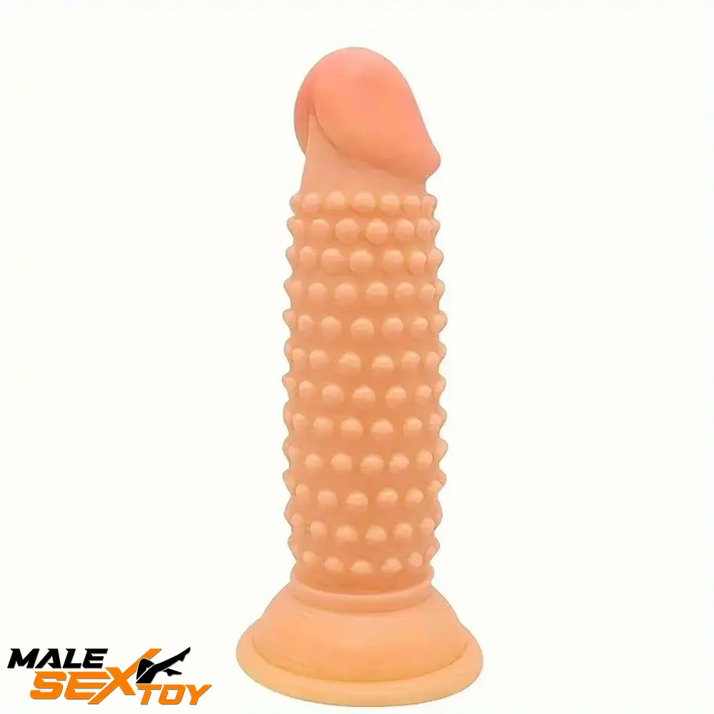 5.2in Spiked Dildo For Anal Expansion Adult Female Toy With Suction Cup Male Sex Toy