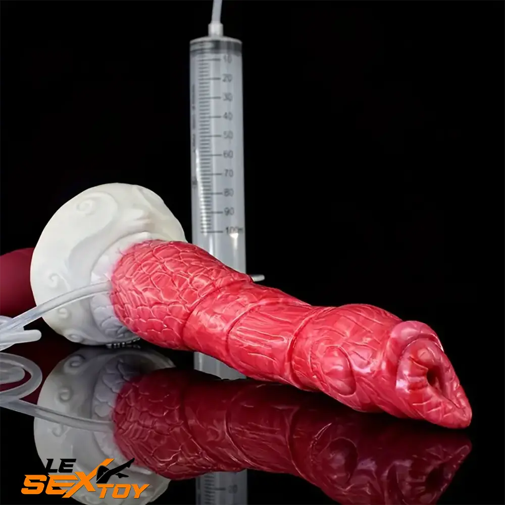 8.46in Body Safe Silicone Big Soft Dragon Dildo For Women Adults Male Sex Toy