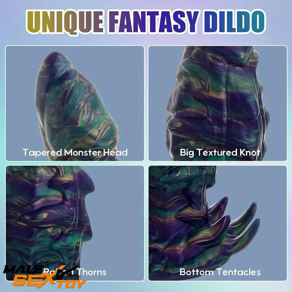 9.84in Body Safe Silicone Big Soft Monster Dildo For Women Sex Male Sex Toy