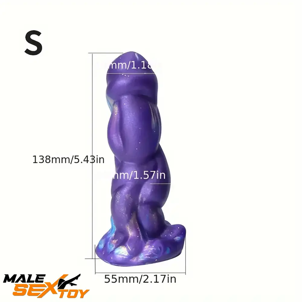 5.43in 7.48in 9.25in Lifelike Silicone Soft Monster Dildo For Expansion Male Sex Toy