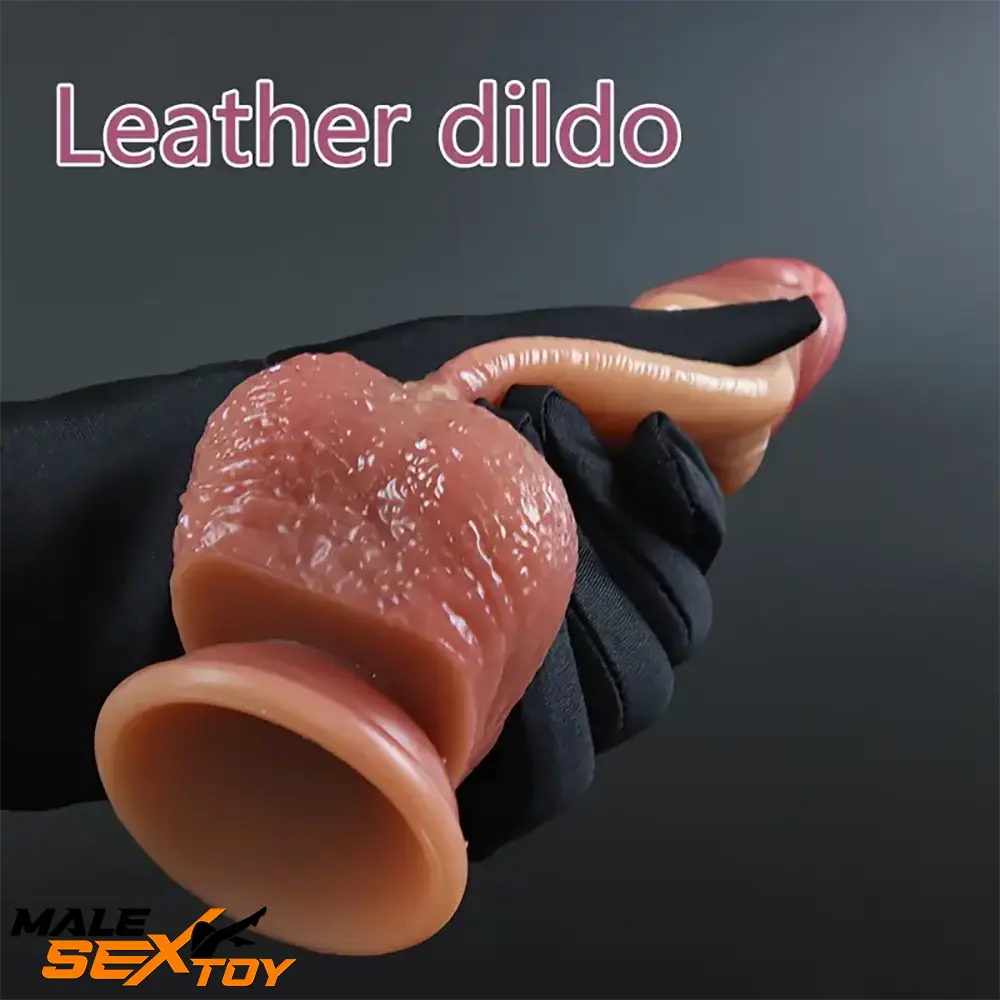 7.1in Lifelike Silicone Soft Dildo With Sliding Skin For Women Sex Male Sex Toy
