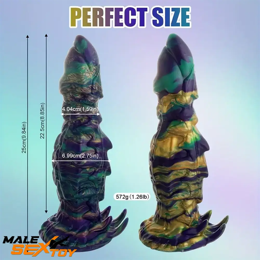 9.84in Body Safe Silicone Big Soft Monster Dildo For Women Sex Male Sex Toy