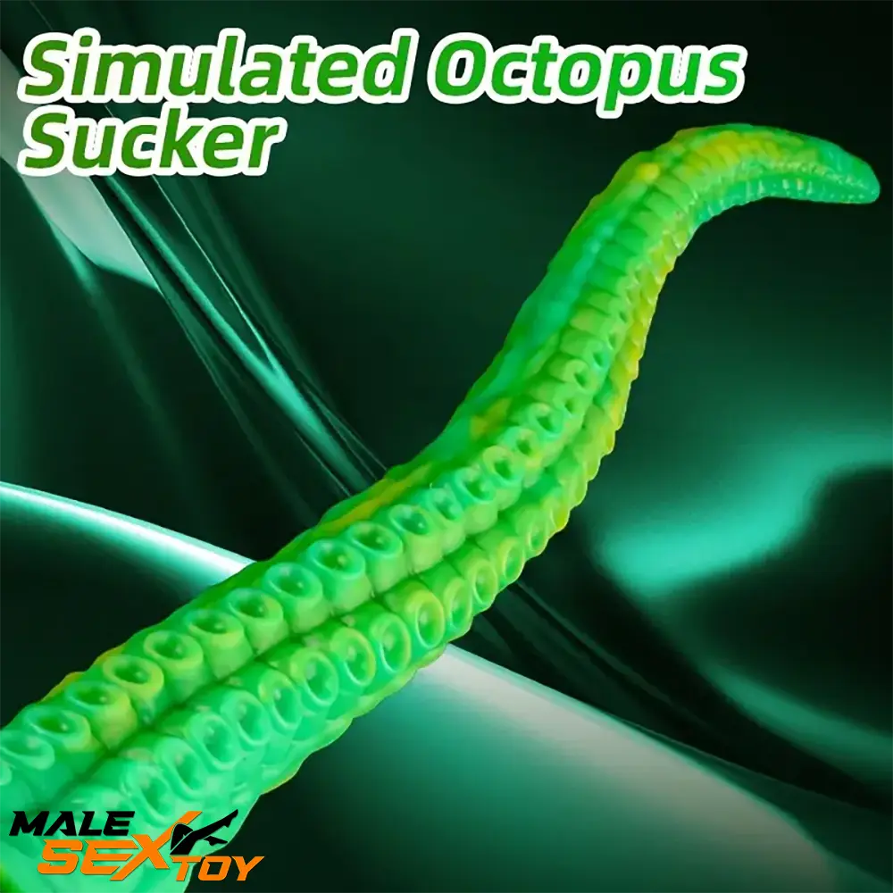 14.17in 17.7in 22.04in Alienophallos Octopus Silicone Soft Big Dildo Male Sex Toy