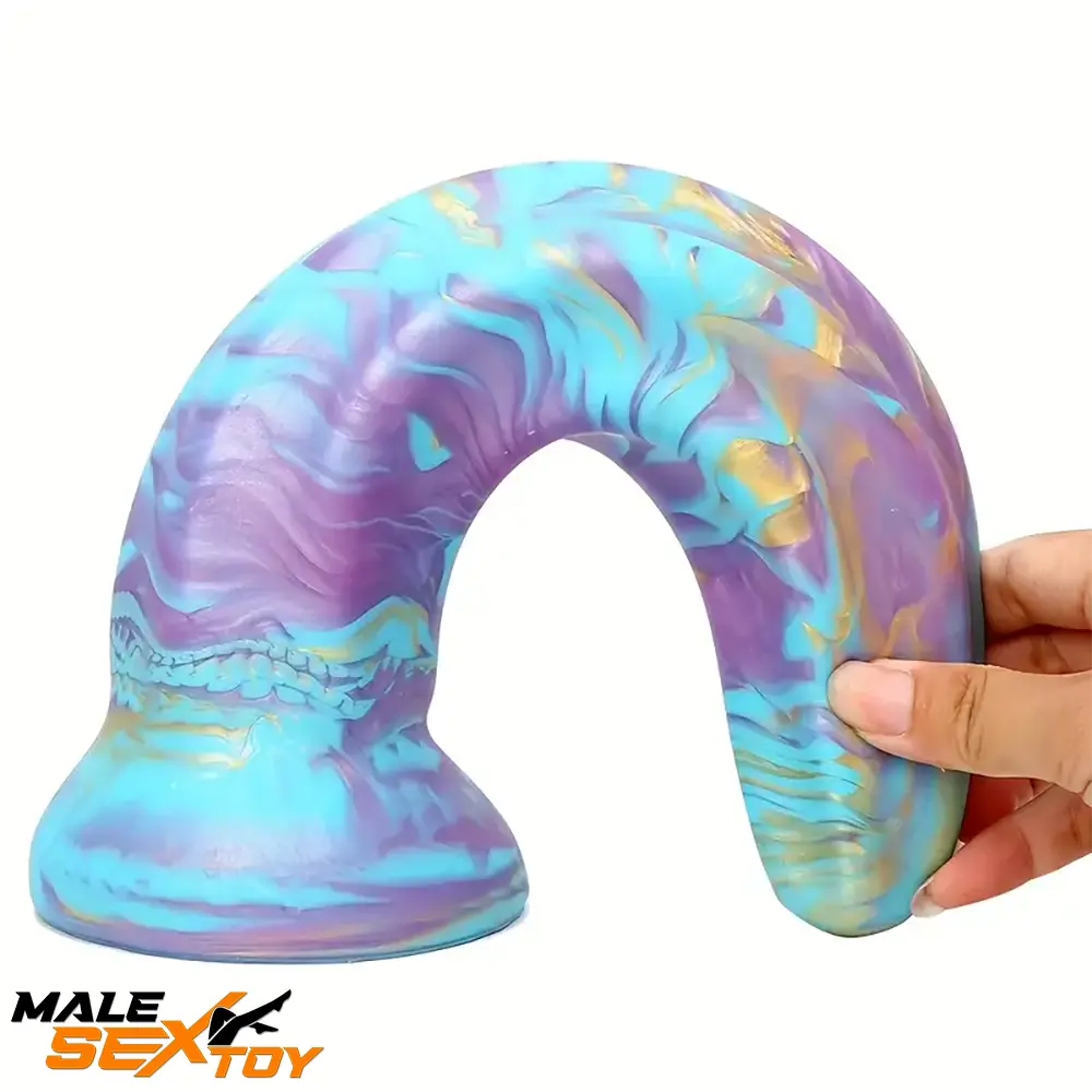 6.69in 9.65in 12.4in Silicone Soft Big Monster Dildo For Women Men Male Sex Toy