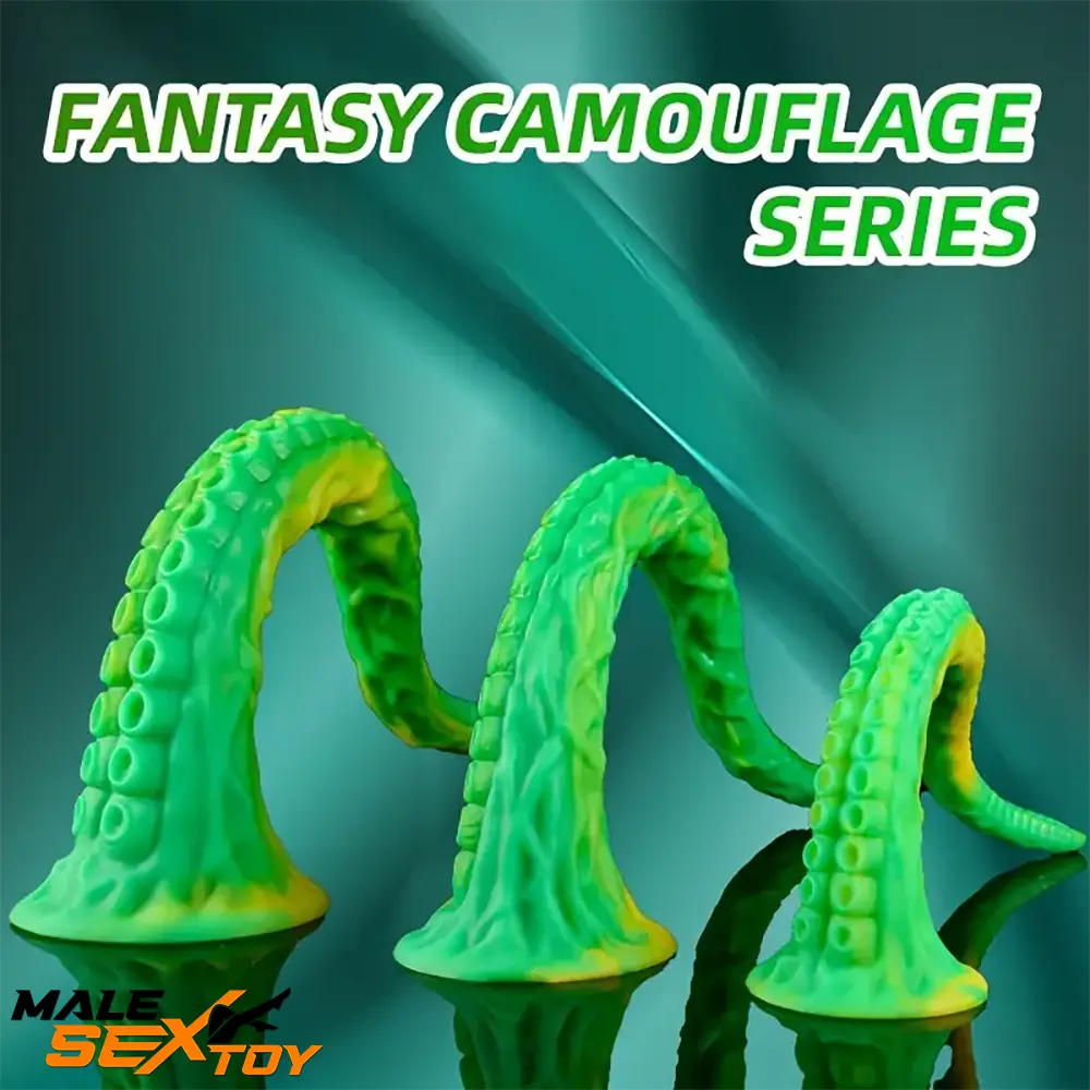 14.17in 17.7in 22.04in Alienophallos Octopus Silicone Soft Big Dildo Male Sex Toy